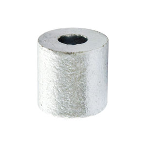 Tope de aluminio para cables