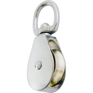 Single Sheave with Swivel Eye Rope Pulley