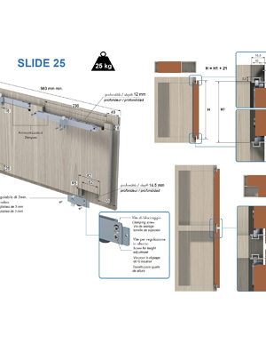 SLIDE 25 - Herrajes para instalación de inserción