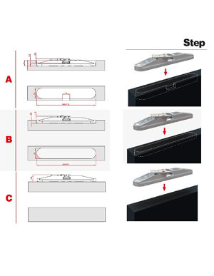 Line Art - STEP Suspension Plate