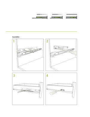 Instructions for standard drawer