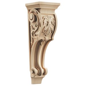 Acanthus Style Corbel - 6 1/2 in