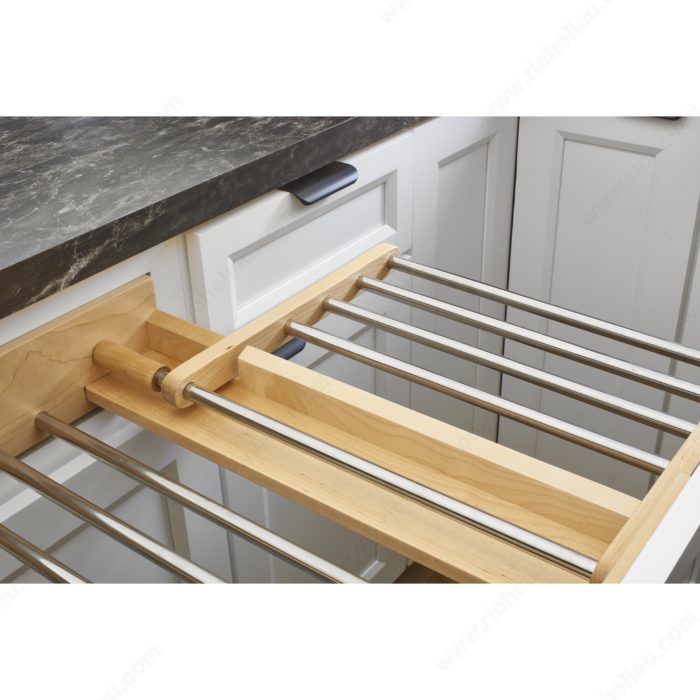 Pull out 2024 drying rack drawer