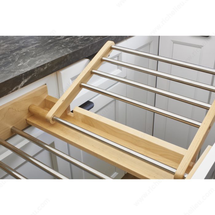 Robbins Home Goods HG-304 Maine Made Wooden Clothes Drying Rack, 1