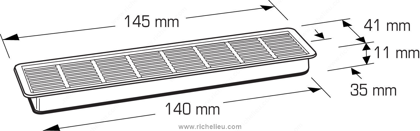 Grille de ventilation ronde - Quincaillerie Richelieu