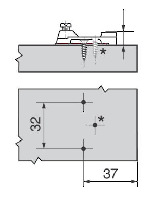 One-Piece Wing Mounting Plate