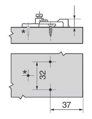 Two-Piece Wing Mounting Plate