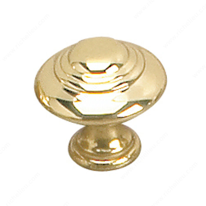 Traditional Brass Knob 2448 Richelieu Hardware 4864