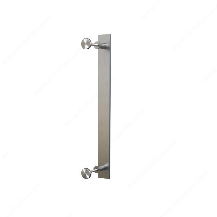 Tirador de puerta de barra plana - Un lado - Richelieu Hardware