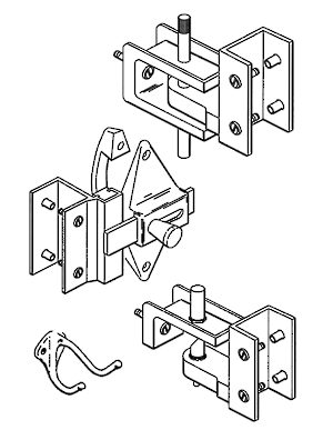 Hardware Kit for Outswing Door