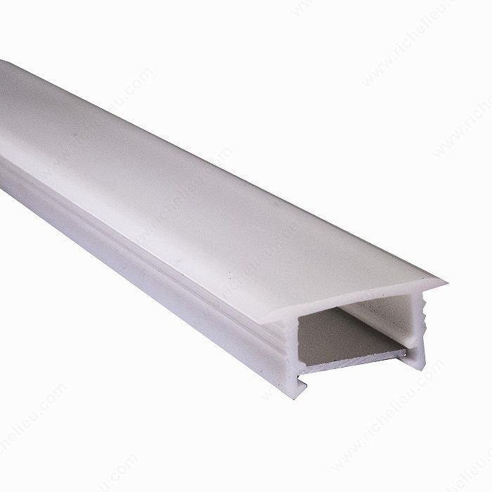 Profil Aluminium Pour Bande Led Diffuseur Laiteux WR-2212 x 1M, bande led  - ruban led