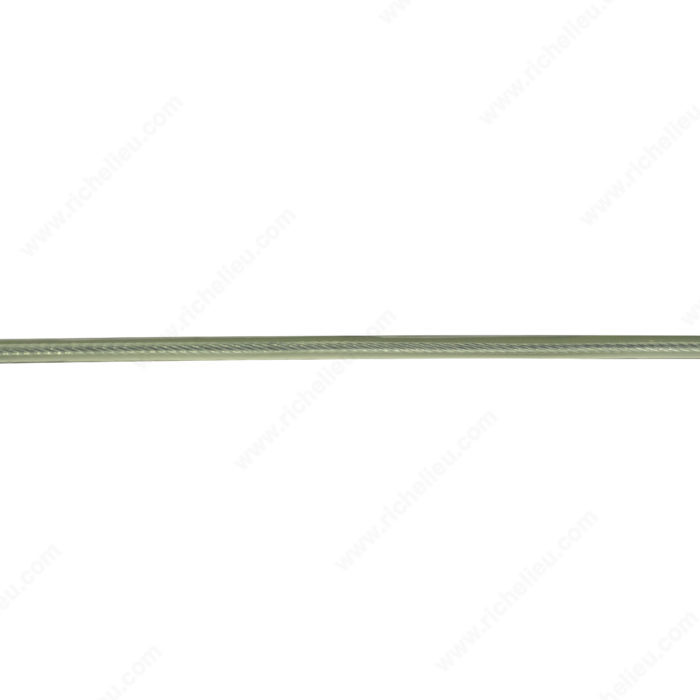 Corde à linge en PVC, vert, 5/32 x 50' de KINGCORD