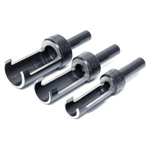 Tapered Plug Cutters Set - 3 Pieces