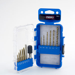 Tap and Drill Bit Set - 13 Pieces