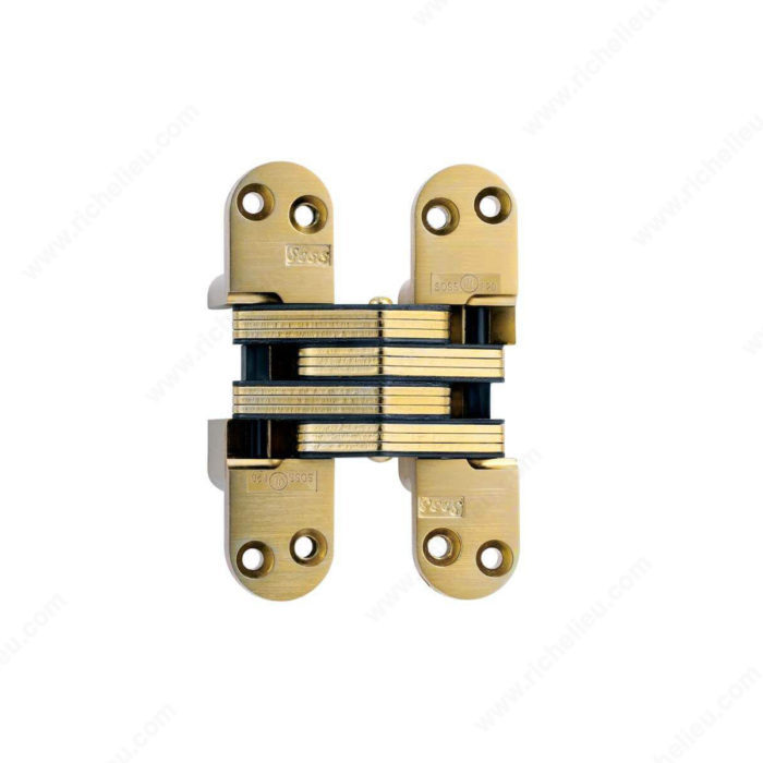 SOSS 218 Invisible Hinge - Minimum Door Thickness 1 3/4 Zinc Alloy Ca