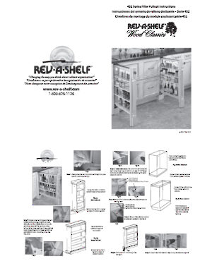 Rev-A-Shelf base Cabinet Pull-Out Filler
