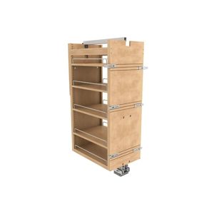 Rev-A-Shelf wood Pull-Out Pantry with slides