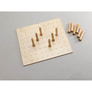 Rev-A-Shelf wood Pegboard System with Pegs