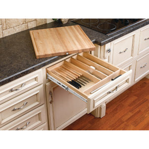 Rev-A-Shelf combination Knife and Cutting Board Drawer