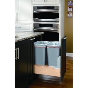 Rev-A-Shelf bottom-Mounting Pull-Out Waste Container