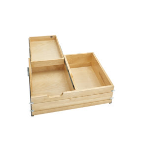 Rev-A-Shelf 2 tiered drawer for framed cabinet