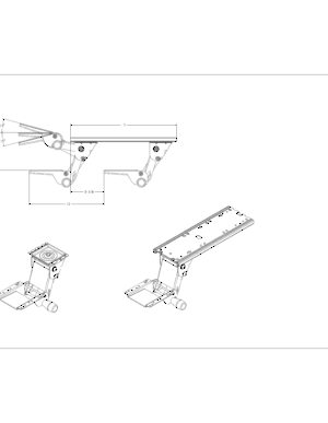 Basic Series Keyboard Arm