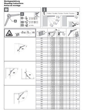 Mounting instructions, page 1