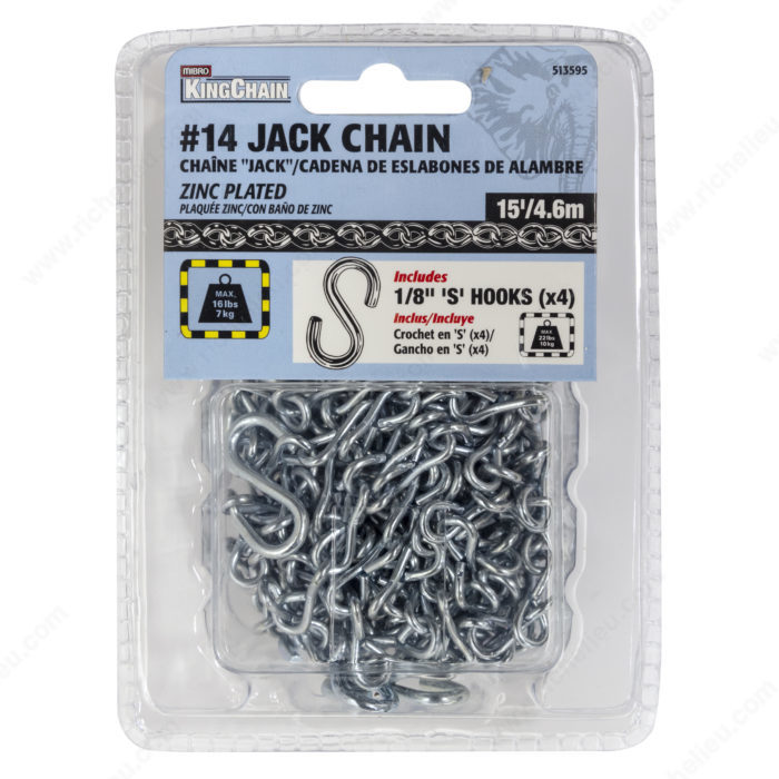 Zinc-Plated Jack Chain - Richelieu Hardware