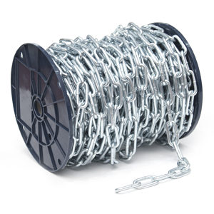 Straight Link Zinc Coil Chain