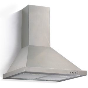 Stainless Steel Pyramid-Style Hood with Push-Button Control