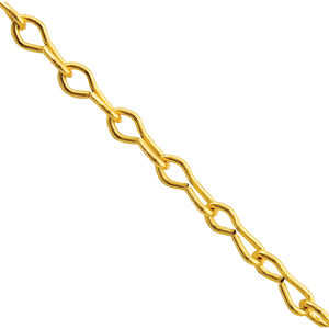 Brass-Plated Jack Chain