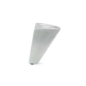 Pata de aluminio de 100 mm (4'') para muebles - 56002