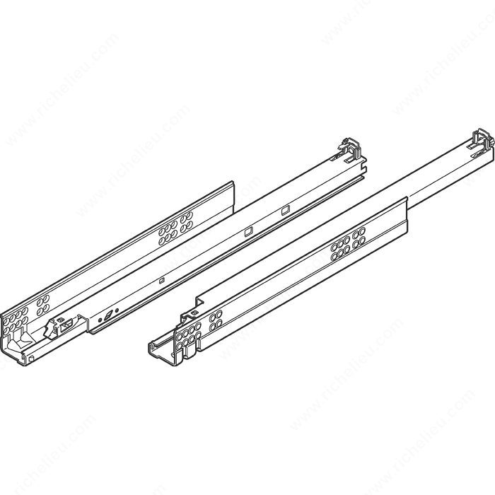 Blum Tandem Undermount Pull Out Shelves