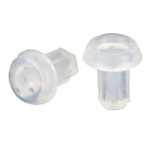 Tope de plástico insertable a presión - 5 mm x 2 mm
