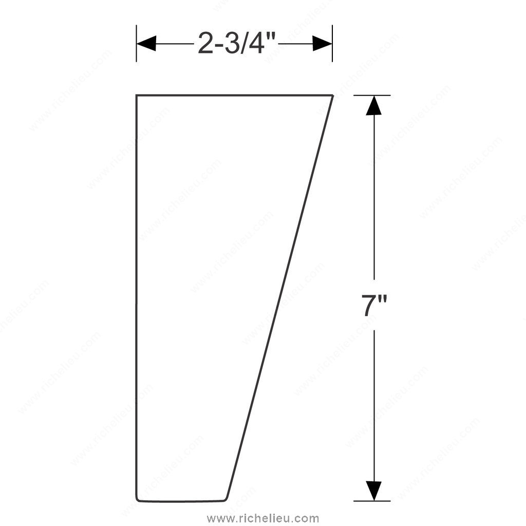 140 Wooden Leg - Richelieu Hardware