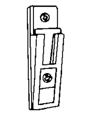 Rev-A-Shelf clips for Door Storage Bin