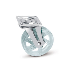 Contemporary Clear/Smoke Furniture Caster