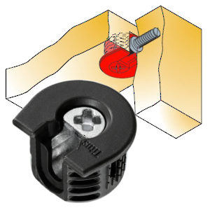 Caja martillable de inserción por la parte superior