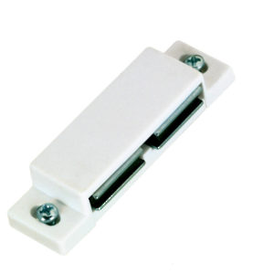 Double Magnetic Latch without Plate