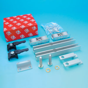 Accessory Kit (Quiet Rollers and Narrower Fittings) for Sliding Doors