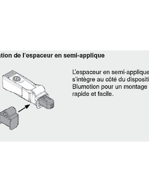 Espaceur COMPACT pour BLUMOTION 971A9700