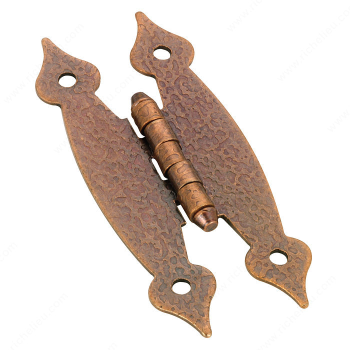 Butterfly Hinges - Traditional Metal Country Hinges for Cabinets