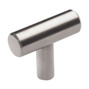 Contemporary Antibacterial Knob in Stainless Steel - 3487