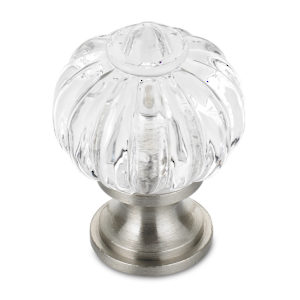 Eclectic Acrylic and Metal Knob - 4035