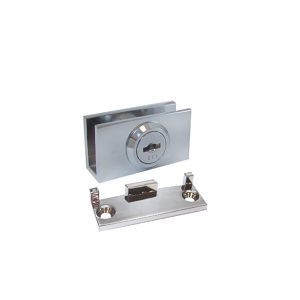 Swinging Glass Door Plunger Lock for 5-8mm Glass