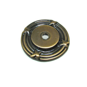 Traditional Metal Rosette for Knob - 8291