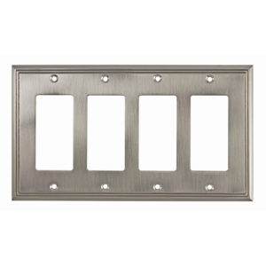 Switch plate 4 Decora - Contemporary Style