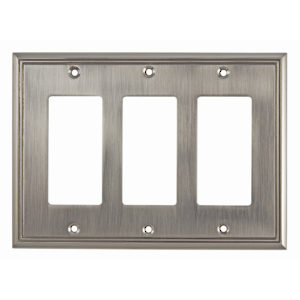Switch plate 3 Decora - Contemporary Style