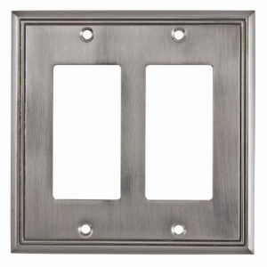 Switch plate 2 Decora - Contemporary Style