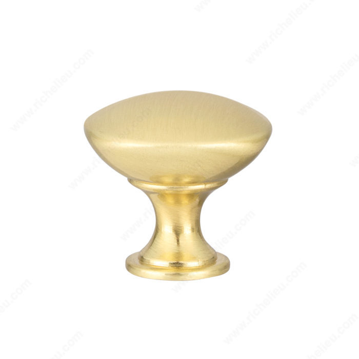 Richelieu BP904140 1-9/16 inch Mushroom Cabinet Knob - Rose Gold